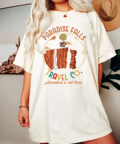 Pixar Up Movie Paradise Falls Tee