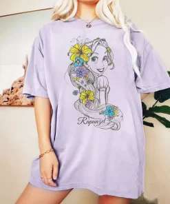 Tangled Princess Floral Apparel