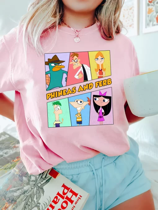 Vintage Phineas and Ferb Shirt