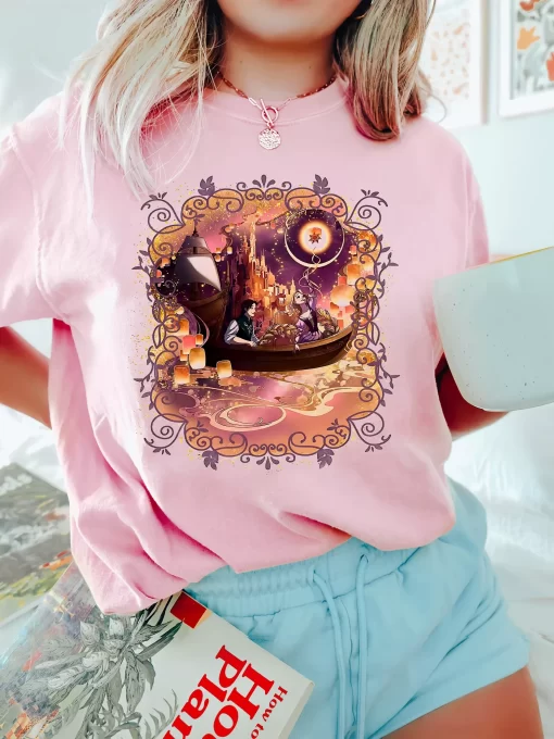 Rapunzel Princess and Flynn Rider Tee