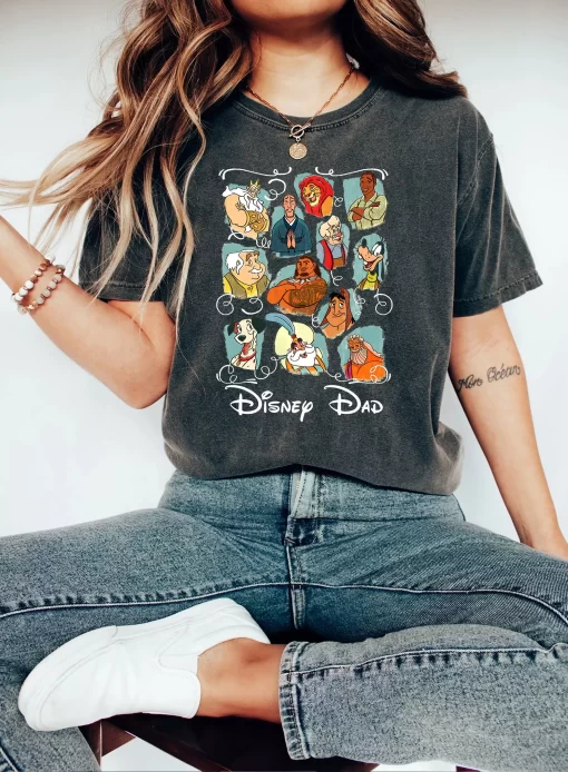 Disney Dad Characters Shirt