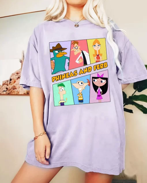 Vintage Phineas and Ferb Shirt