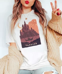 Vintage Disney Rapunzel Castle Tee