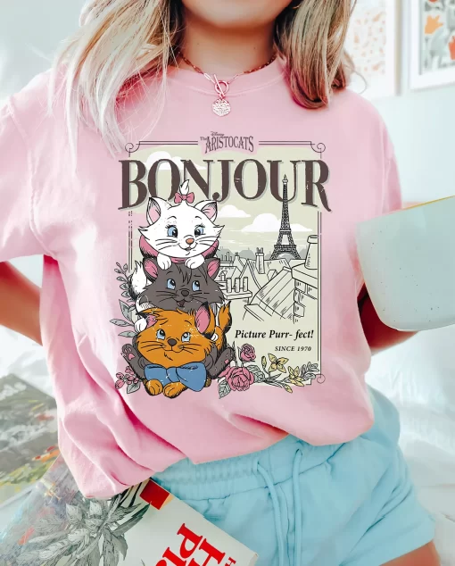 Retro Aristocats Shirt for Disney Lovers