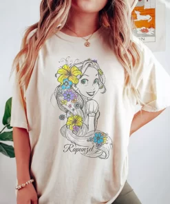 Tangled Princess Floral Apparel