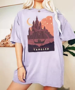 Vintage Disney Rapunzel Castle Tee