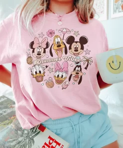 Mickey and Friends Summer Vibes Tee