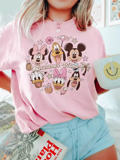 Mickey and Friends Summer Vibes Tee