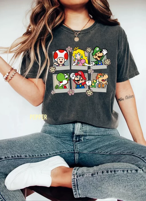 Cute Super Mario Tee