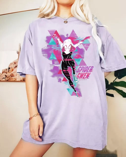 Spider Gwen Glitch Unisex Tee