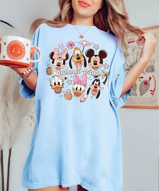 Mickey and Friends Summer Vibes Tee