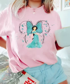 Watercolor Jasmine Princess Tee