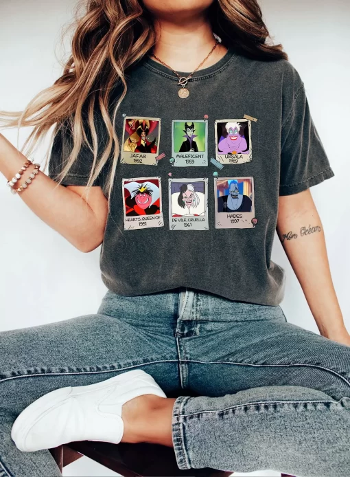 Funny Villains Groups Tee