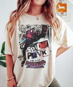 Spider Punk Shirt for MCU Fans