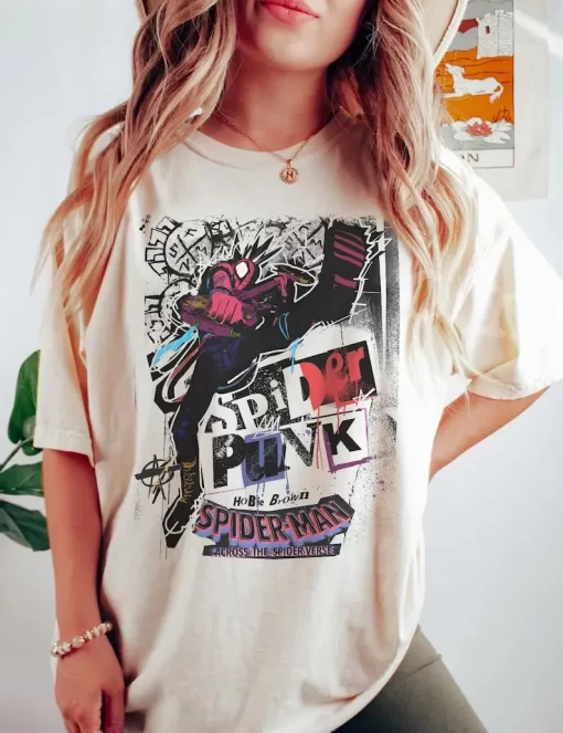 Spider Punk Shirt for MCU Fans