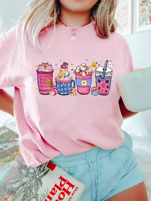 Alice Wonderland Coffee Shirt