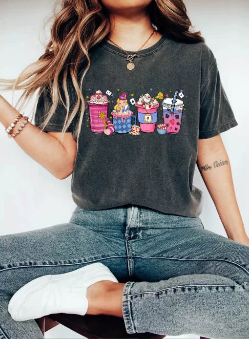 Alice Wonderland Coffee Shirt