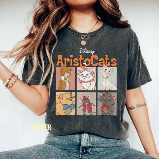Retro Disneyworld Cats Tshirt