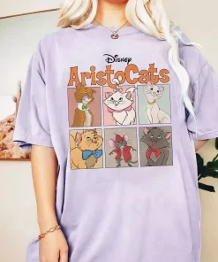 Retro Disneyworld Cats Tshirt