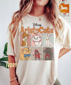 Retro Disneyworld Cats Tshirt