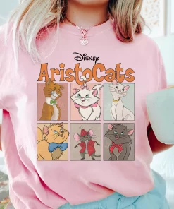 Retro Disneyworld Cats Tshirt