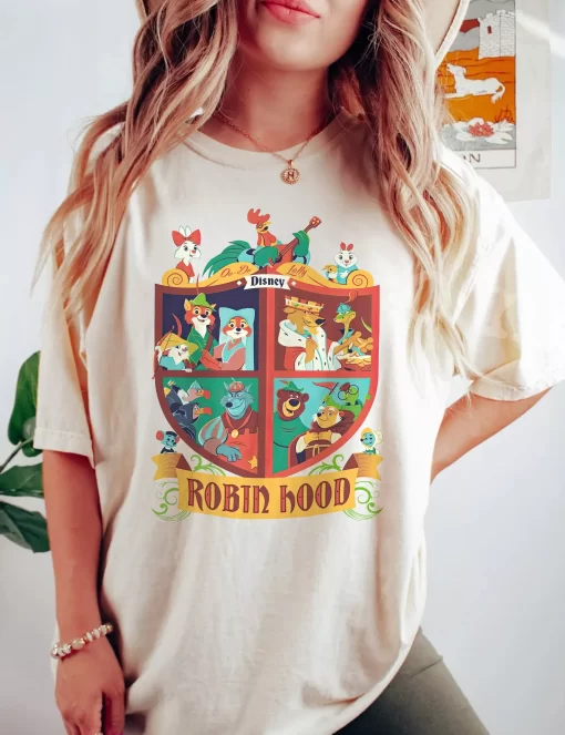 Robin Hood Characters Group Tee