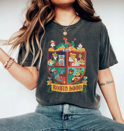 Robin Hood Characters Group Tee