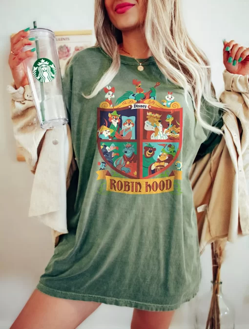 Robin Hood Characters Group Tee