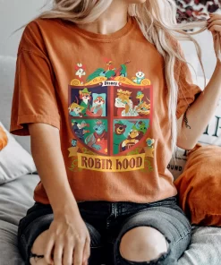 Robin Hood Characters Group Tee