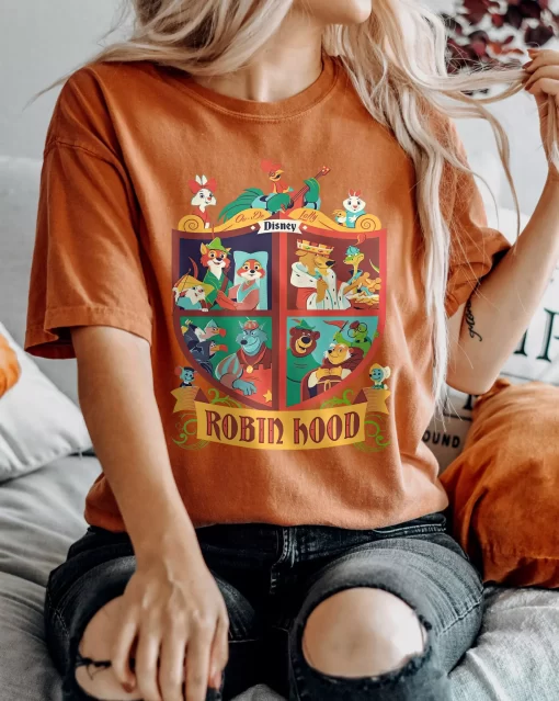 Robin Hood Characters Group Tee