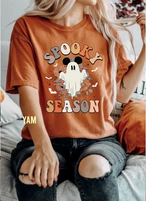 Spooky Season Tee for Halloween Party