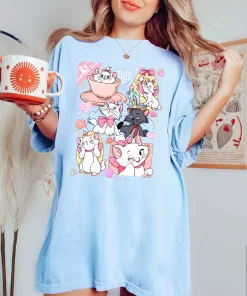 Marie Aristocats Shirt for Cat Lovers