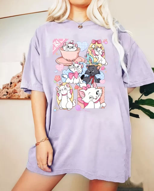 Marie Aristocats Shirt for Cat Lovers