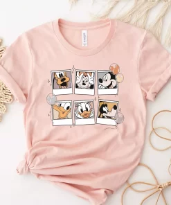 Retro Mickey and Friends Polaroid Shirt