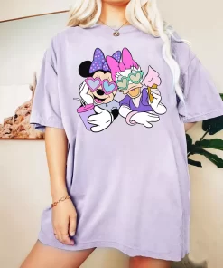 Minnie and Daisy Face Shirt