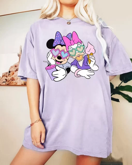 Minnie and Daisy Face Shirt