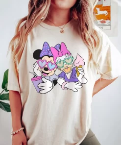 Minnie and Daisy Face Shirt