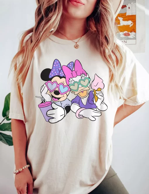 Minnie and Daisy Face Shirt