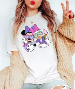 Minnie and Daisy Face Shirt