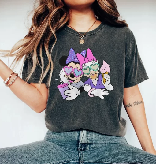 Minnie and Daisy Face Shirt