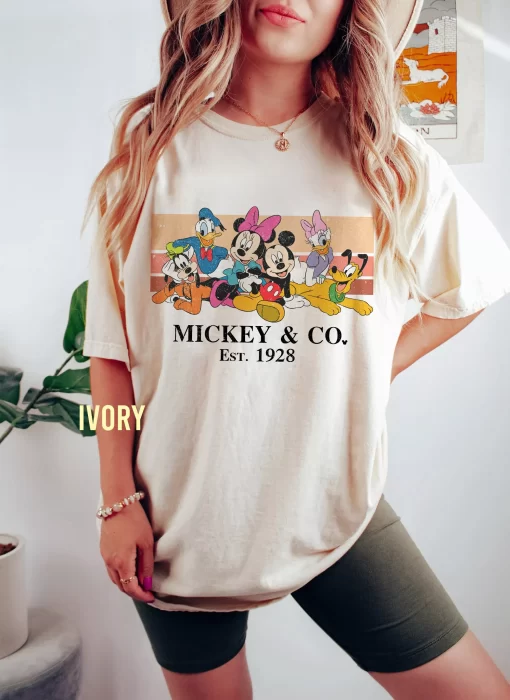 Retro Mickey and Buddy Shirt