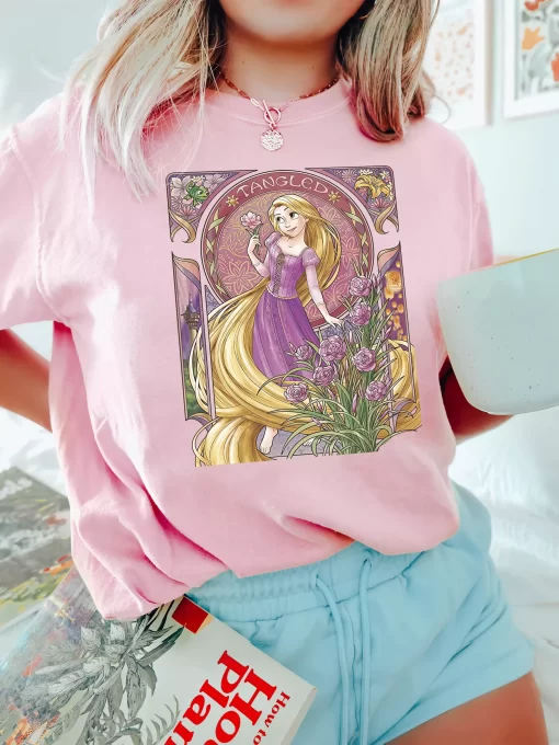 Family's Disney Tangled Princess Shirt