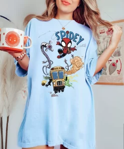 Vintage Spidey Schoolbus Tee