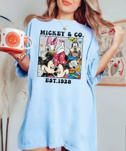 Retro Mickey and Friends 1928 Tee