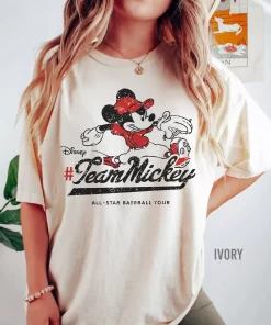 Mickey Baseball Tour Tshirt