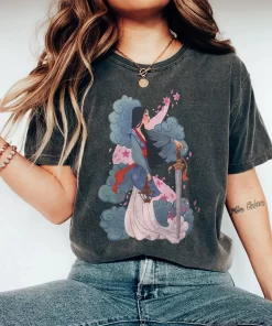 Watercolor Mulan Princess Tee