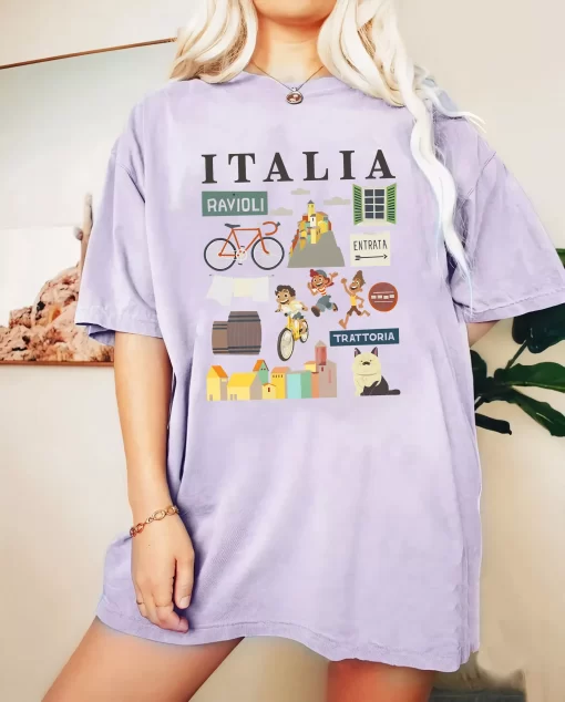 Pixar Luca Italia Icons Tee