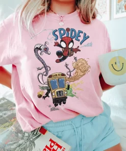 Vintage Spidey Schoolbus Tee