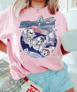 Retro Mickey Astronaut Tshirt