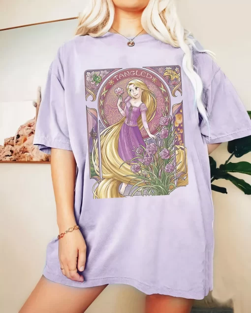 Family's Disney Tangled Princess Shirt